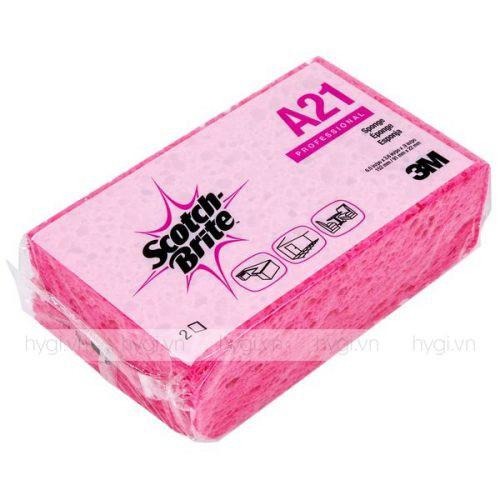 Miếng Bọt Biển Kháng Khuẩn 3M Scotch Brite Professional A21