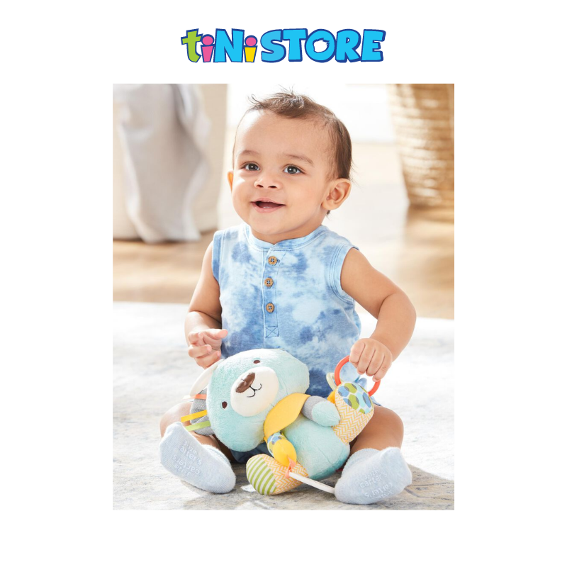 tiNiStore-Đồ chơi treo nôi thú hình gấu xanh Skip Hop 9M831010