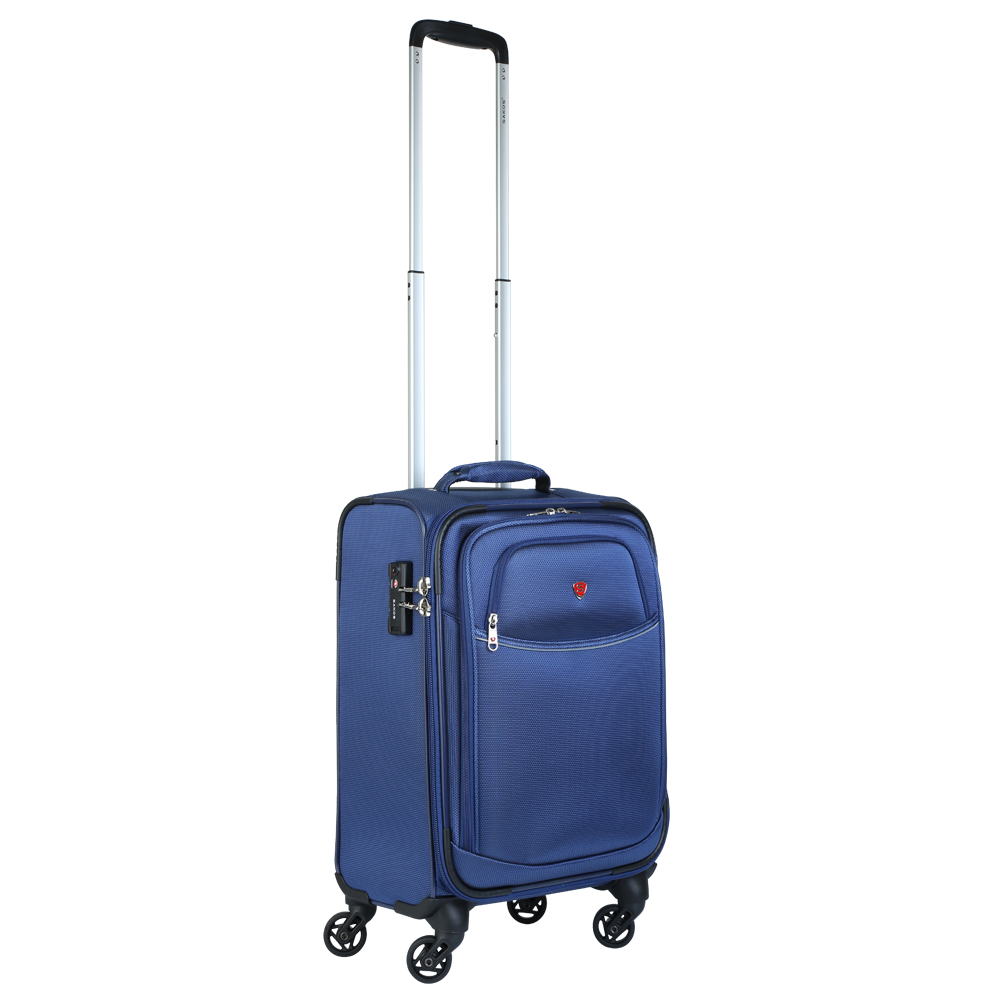 Vali Kéo Vải Du Lịch SAKOS SPAZIO 4.5 - Size XS (20inch)/ Xách Tay (Cabin) - Khóa TSA - Chống Thấm, Trượt Nước