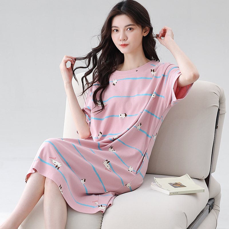 Váy mặc nhà cotton 8841