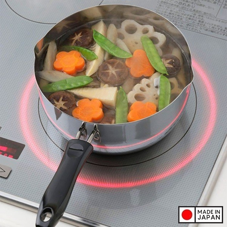 Nồi Quánh Inox Pearl Metal - Bạc