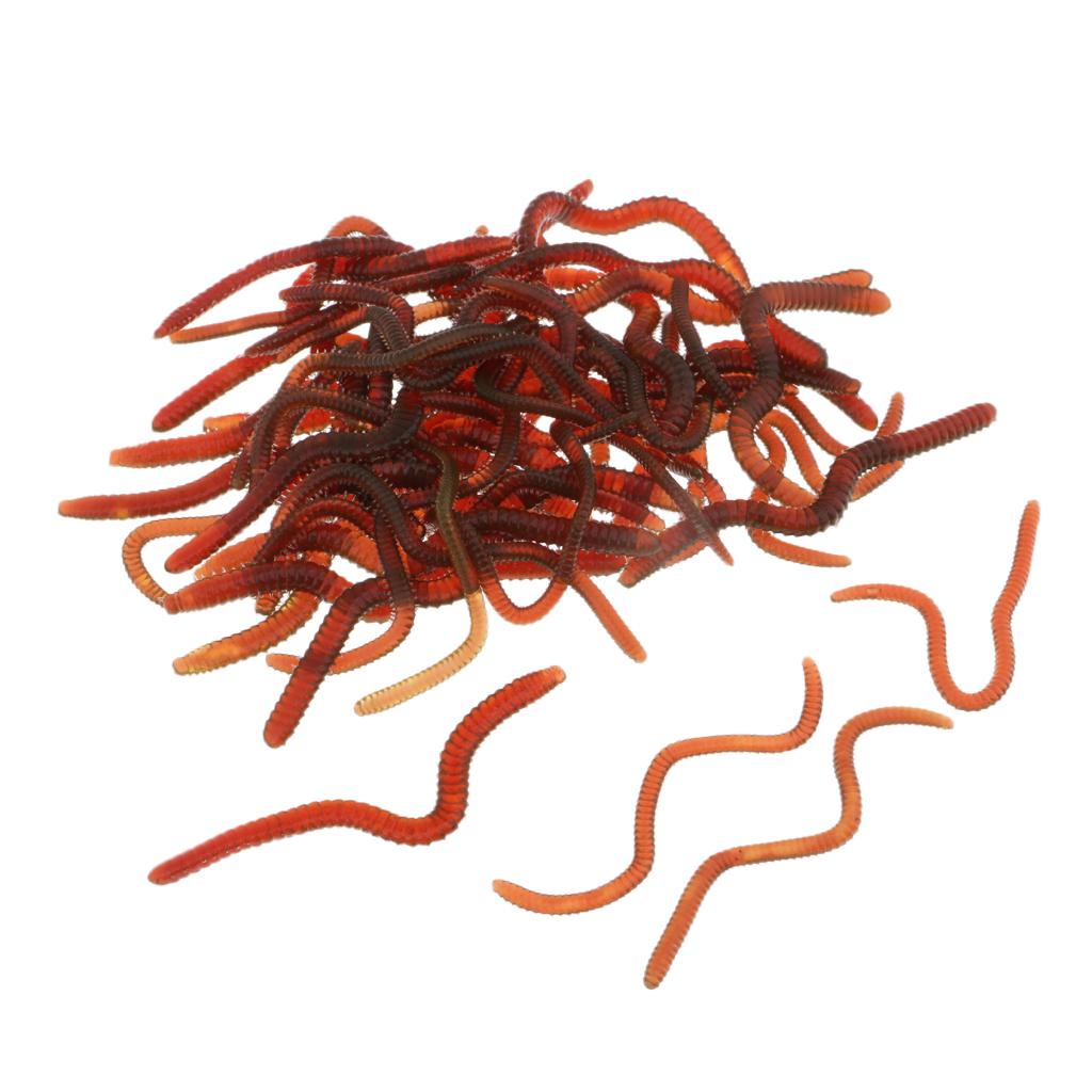 Artificial Simulation Earthworm Clamworm Fishing Lure Bionic Lifelike Bait
