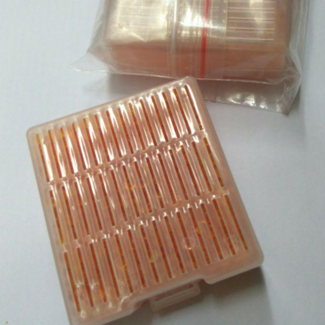 Hộp 50g hạt hút ẩm cam cho máy ảnh