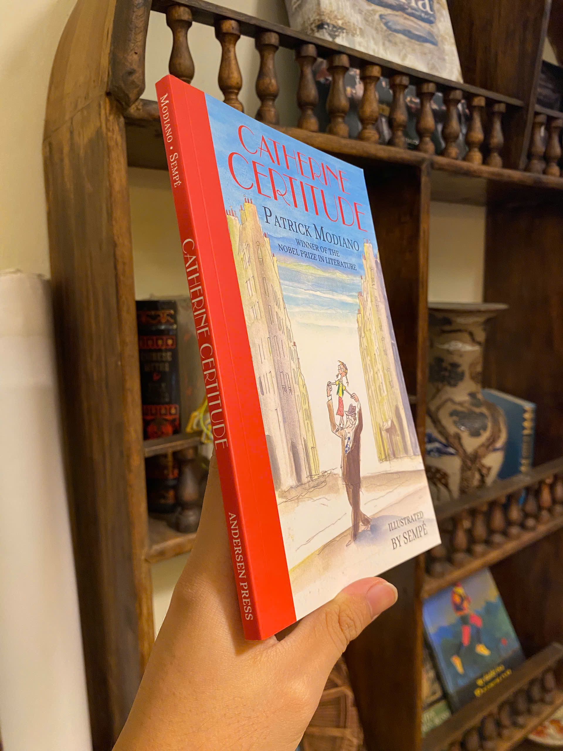 Sách - Catherine Certitude by Patrick Modiano |  Nobel Prize Winner / French Literature in English