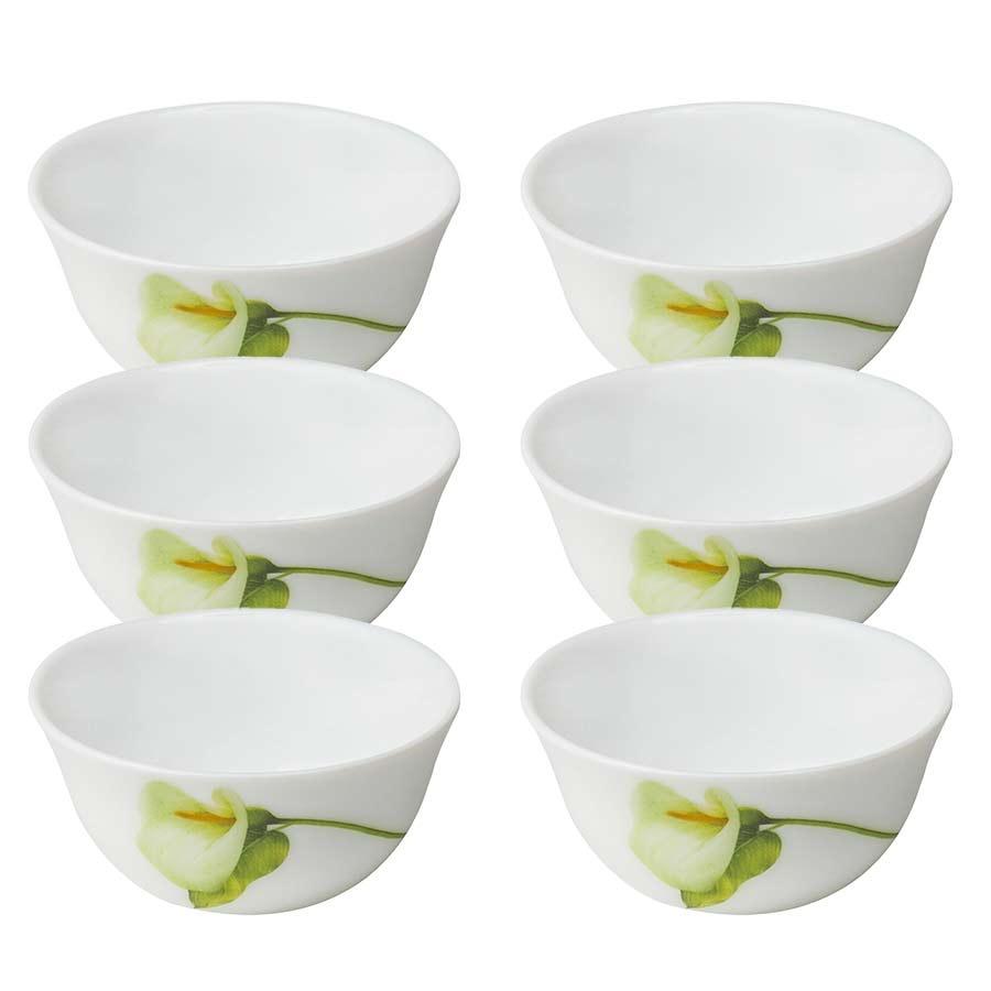 Bộ 6 chén chấm thủy tinh Diva Ivory I.B