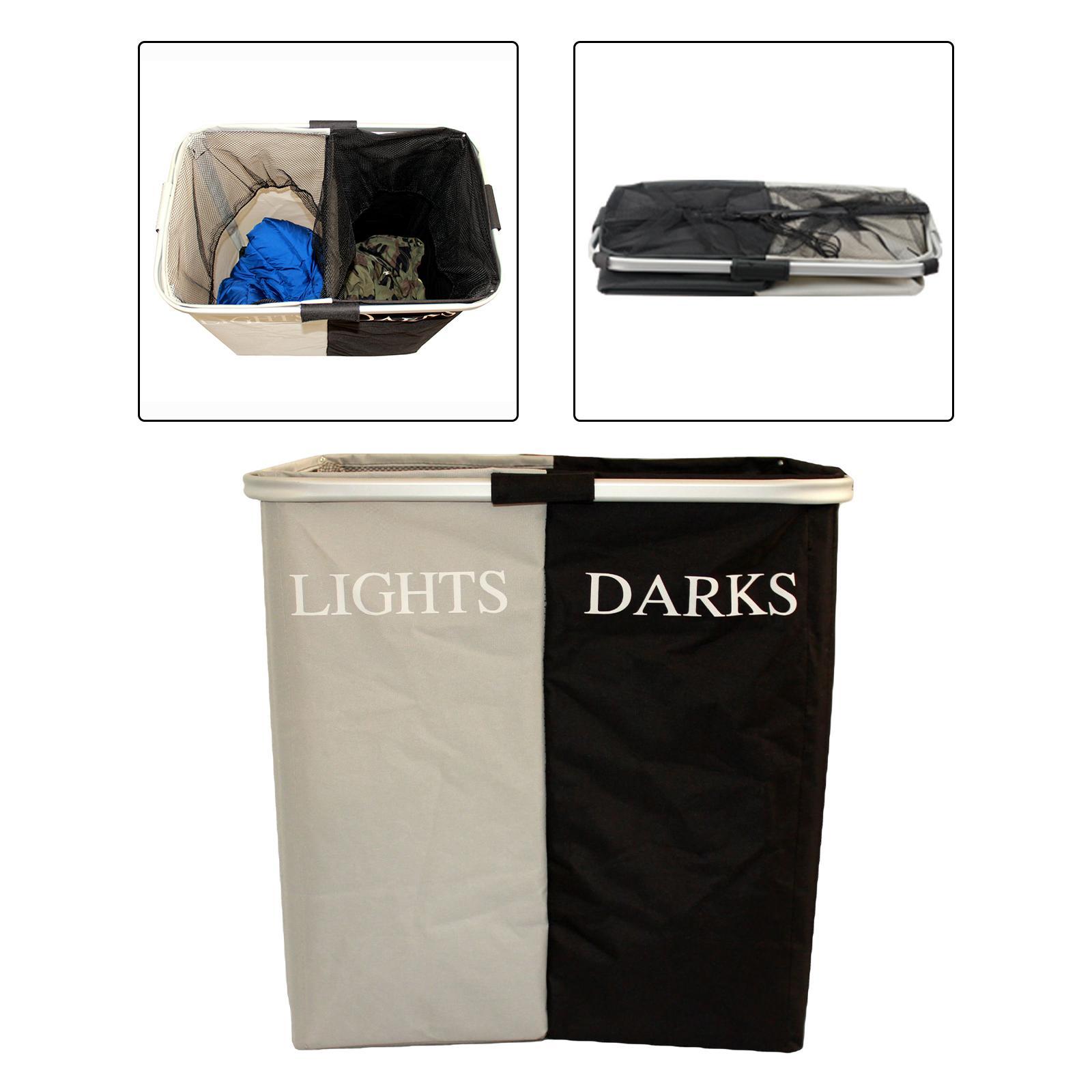 Foldable Laundry Basket Dirty Clothing Storage Bucket