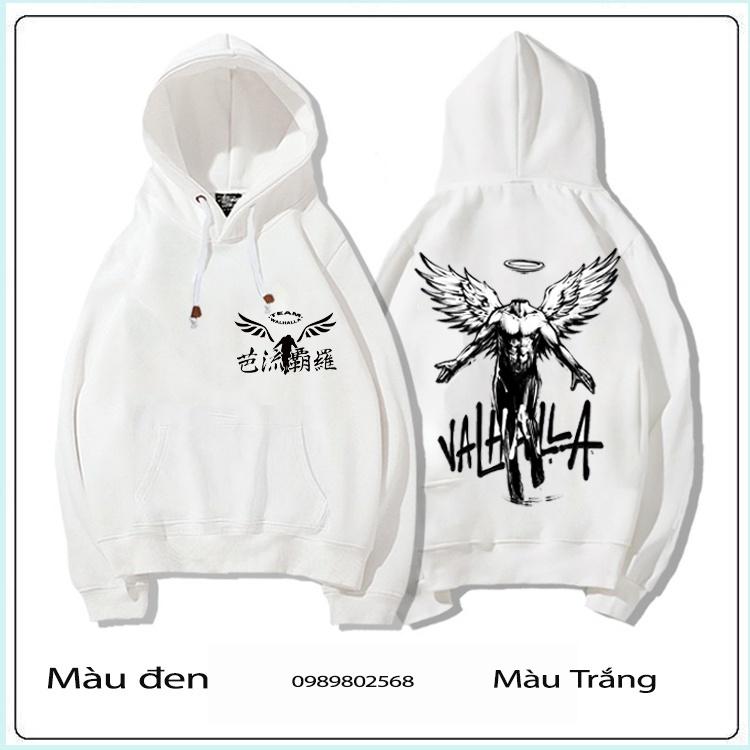 VIP TOP1 BST ÁO HOODIE HÌNH Anime TOKYO REVENGERS HÀNG ĐẸP 2 MÀU ĐEN TRẮNG