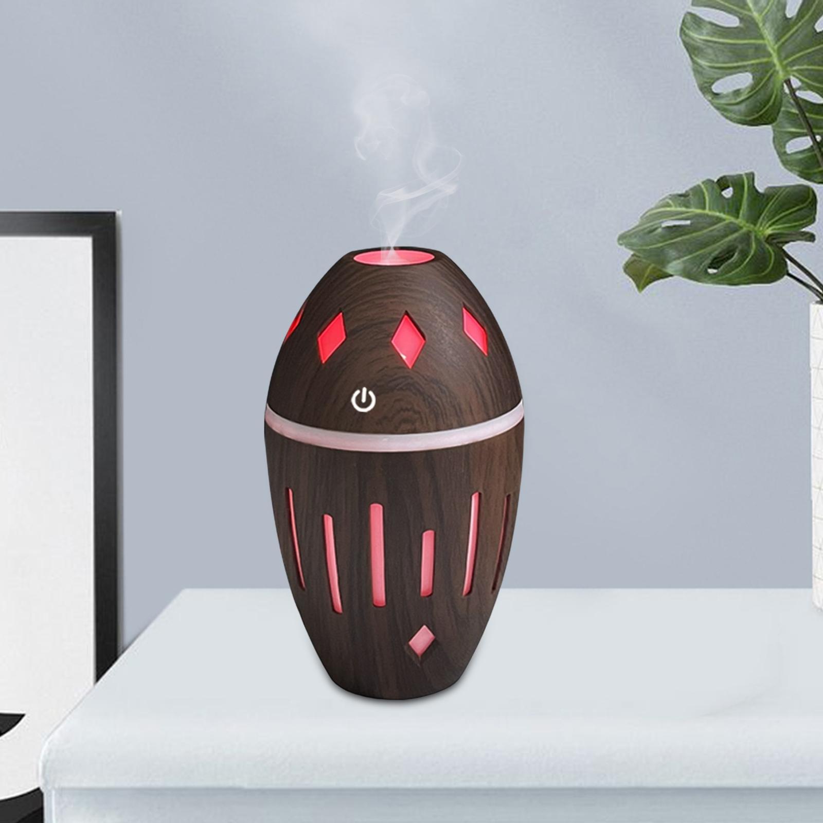 Air Humidifier Night Light Mute Humidifier for Desktop Bedside Car