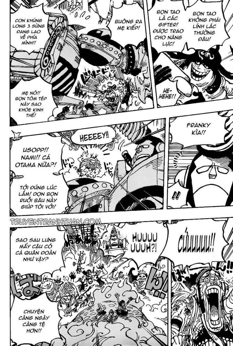 đảo hải tặc - one piece chapter 1004 8