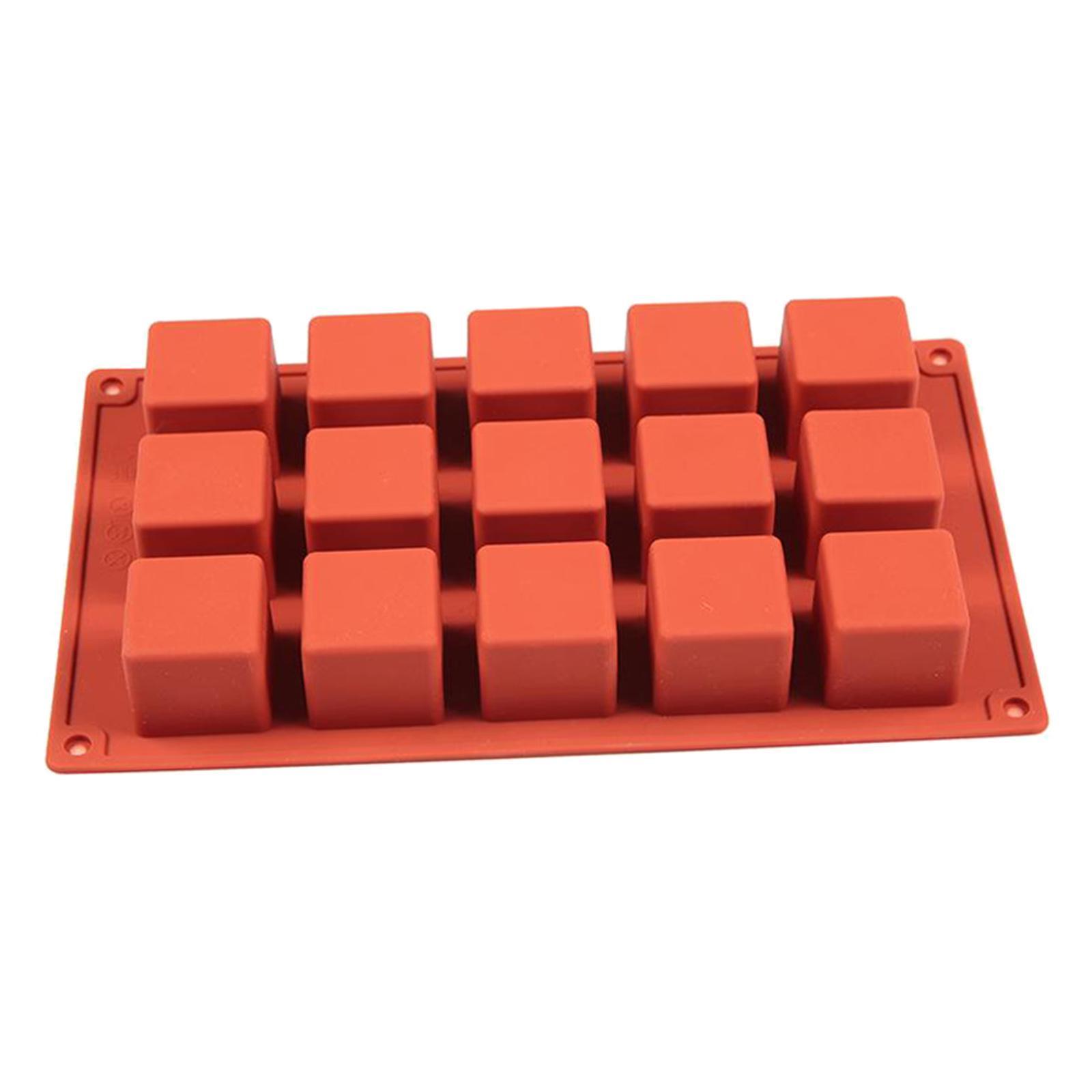 Square chocolate molds Pastry Tools Cupcake Baking Pan Kitchen Supply