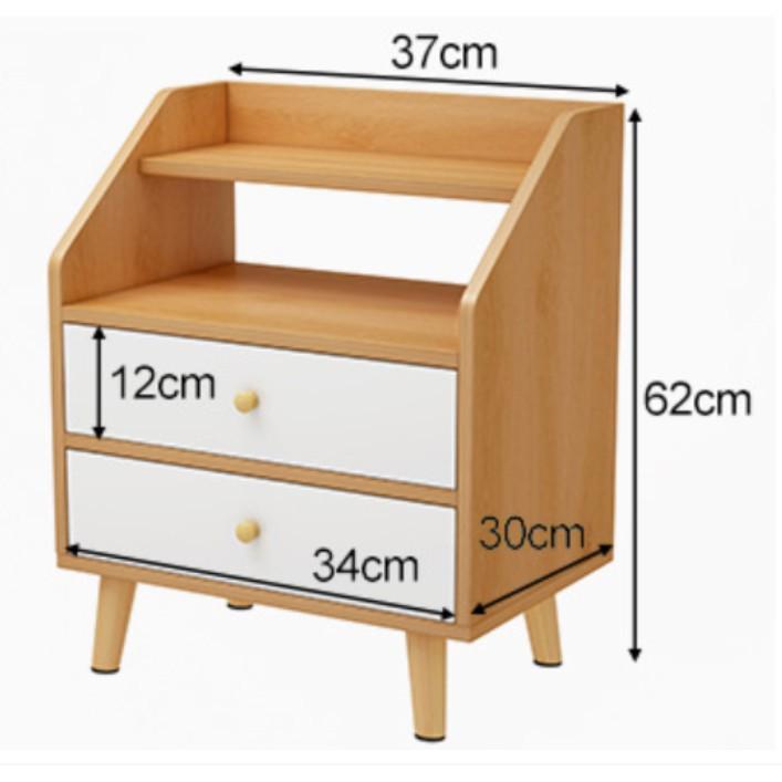 Kệ Tủ Tab Đầu Giường Phong Cách Châu Âu Sang Trọng, Phù Hợp Cho Mọi Kiểu Nhà, Sản Phẩm Lắp Ráp Sẵn