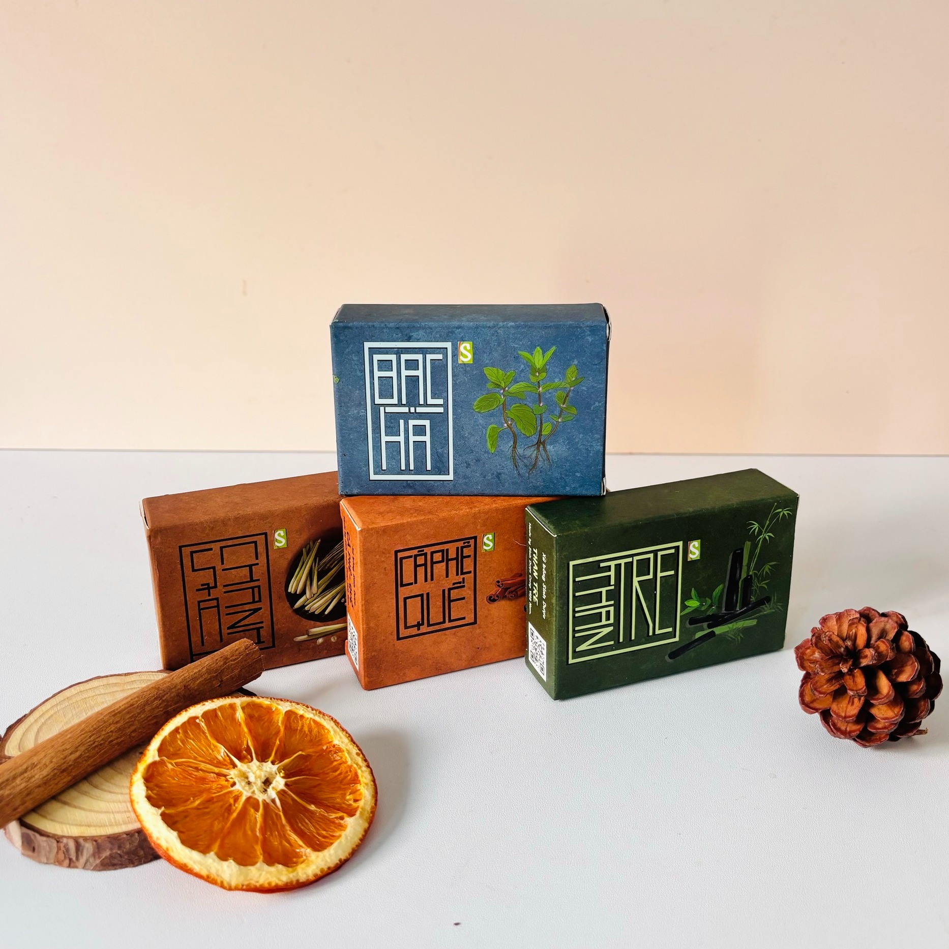 SINH DƯỢC SET 10 xà bông thiên nhiên đủ 10 vị, xà phòng handmade Soap 100gr Organic hữu cơ thảo mộc tự nhiên sạch khuẩn ngăn ngừa mụn lưng, mặt, hôi nách viêm nang lông