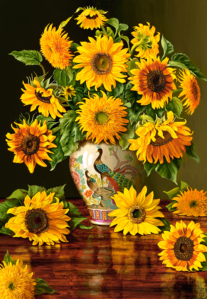 C103843 Đồ chơi ghép hình puzzle Sunflower 1000 mảnh Castorland