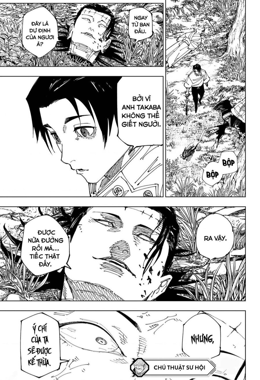 jujutsu kaisen - chú thuật hồi chiến chapter 243 19