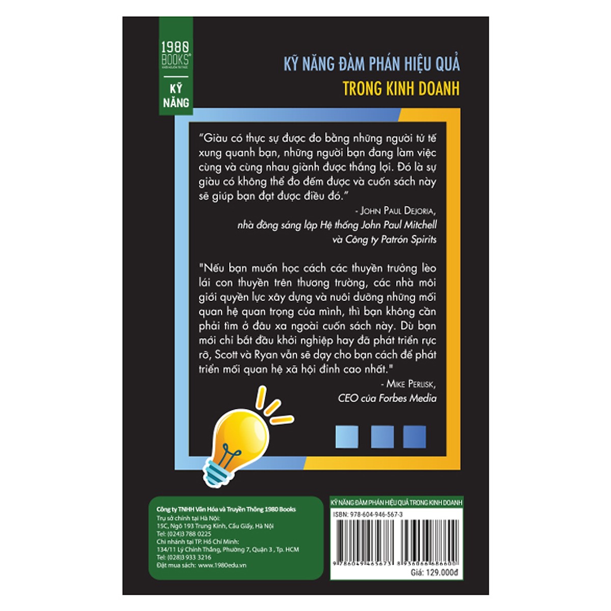 Sách Hay Giúp Bạn Thành Công Trong Mọi Cuộc Đàm Phán: Kỹ Năng Đàm Phán Hiệu Quả Trong Kinh Doanh; Tặng Kèm Bookmark Sáng Tạo