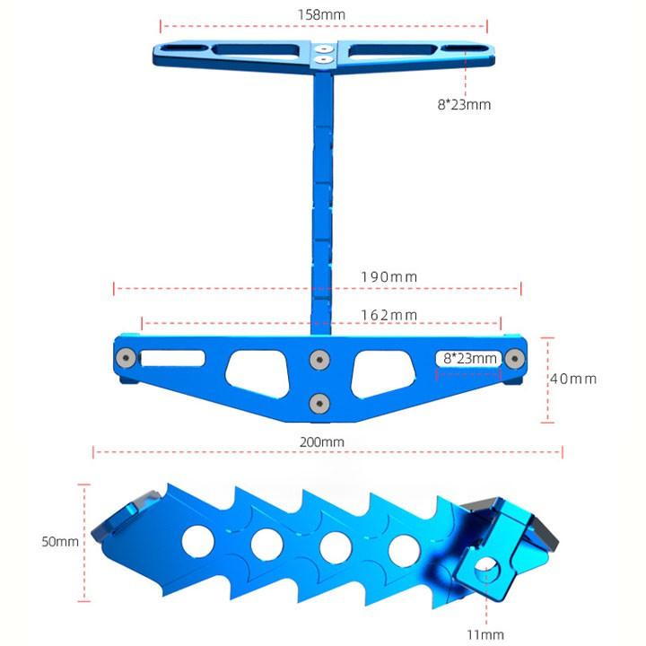 Pát biển số CNC cho xe Exciter, Winner