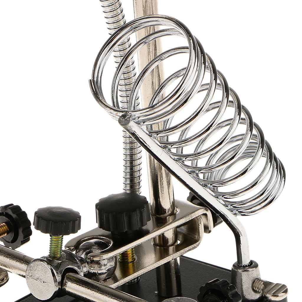 LED Magnifying Glass with Clamp and Clips for Repair Modeling