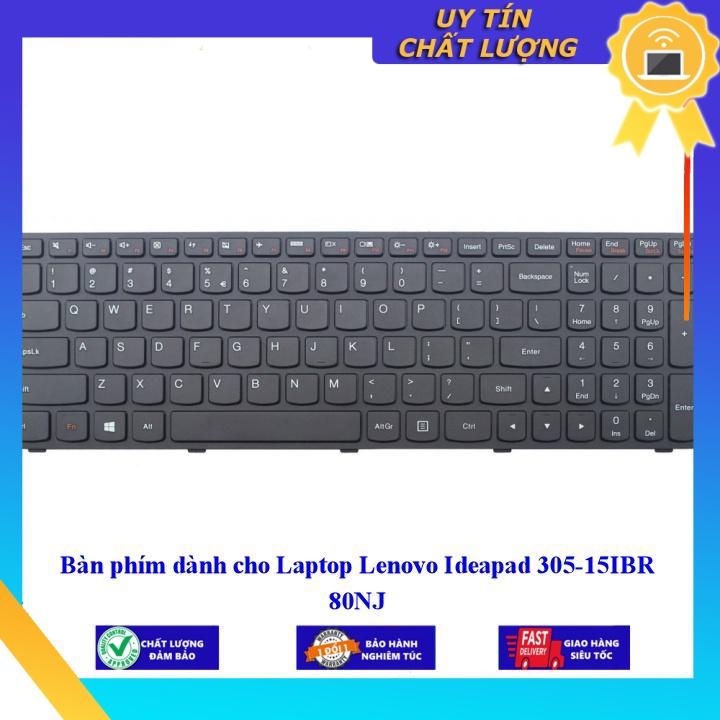 Bàn phím dùng cho Laptop Lenovo Ideapad 305-15IBR 80NJ  - Hàng Nhập Khẩu New Seal
