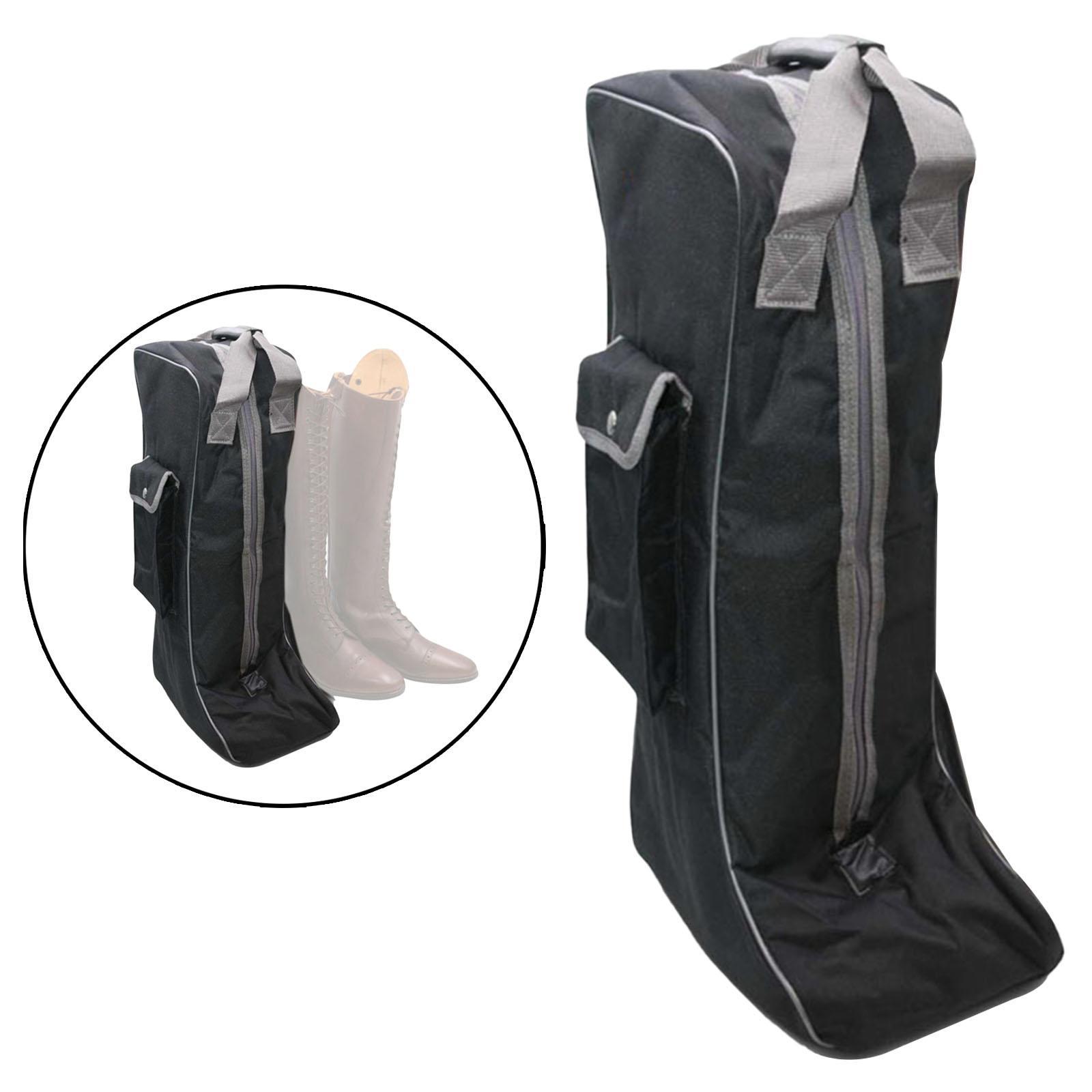 Knight Boot Bag, Protector Equestrian Equipment Organizer Shoes Storage Bags for Travel Long Boots Sports