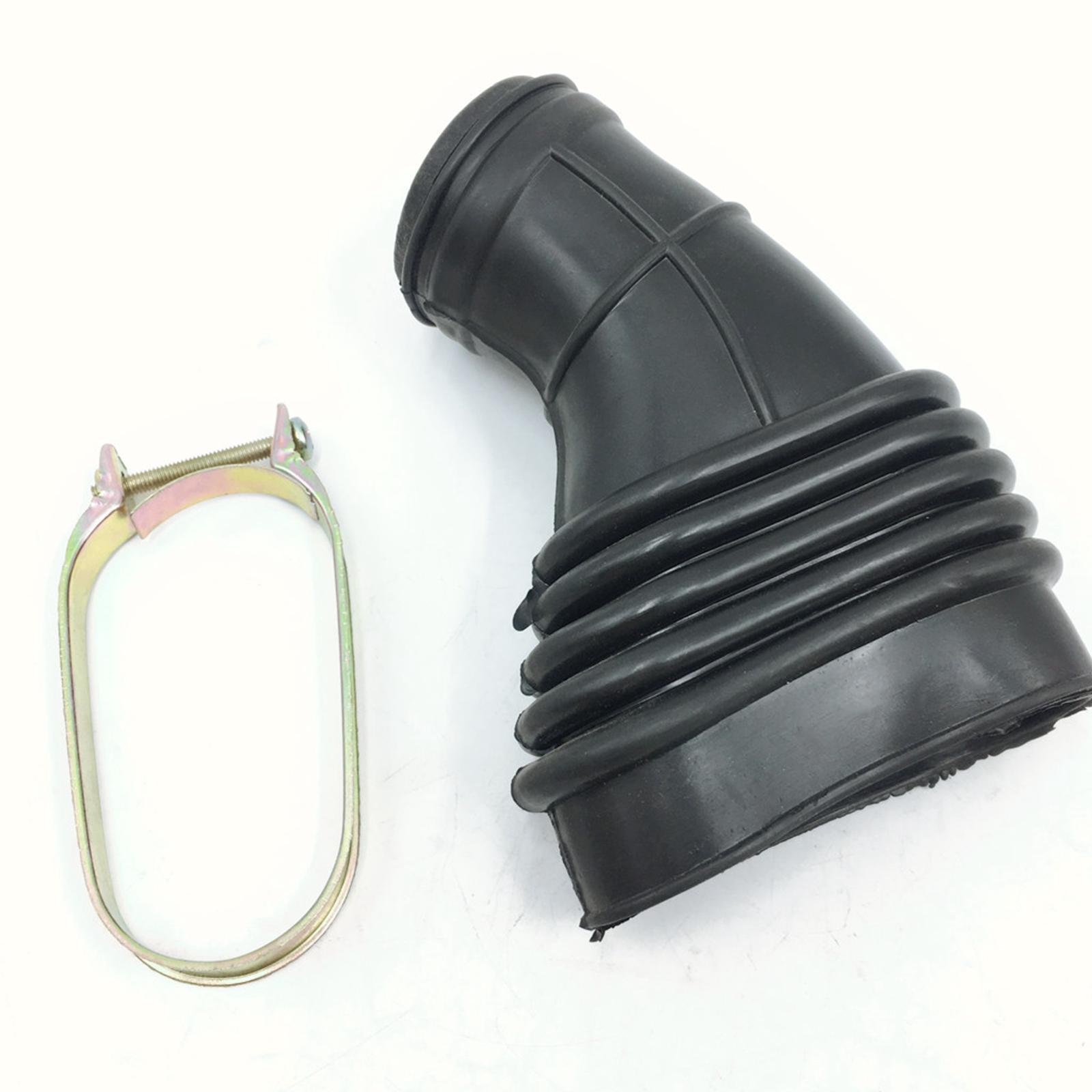 Air Filter Intake Boot Belt Cover Replace Parts with Clamp cover for 150cc 250cc Go Kart, Made of high quality Rubber material, durable to use