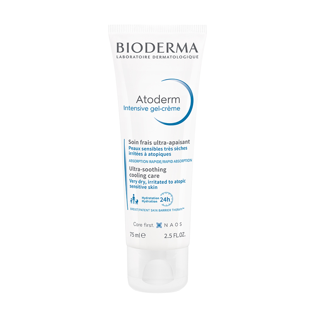 Kem Gel Dưỡng Ẩm Và Làm Dịu Dạng Gel Cho Da Rất Khô Đến Viêm Da Cơ Địa Bioderma Atoderm Intensive Gel-Crème 75ml