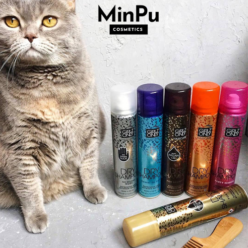 Dầu Gội Khô Girlz Only 200ml giúp làm phồng, hỗ trợ cải thiện tình trạng khô bết tóc