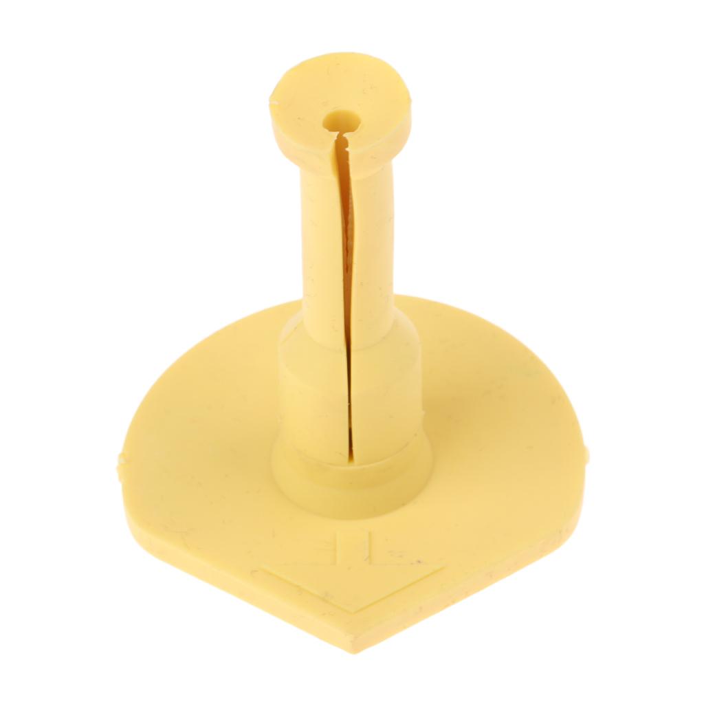 Durable Rubber Golf Tee Holder for Practice & Driving Range Mats