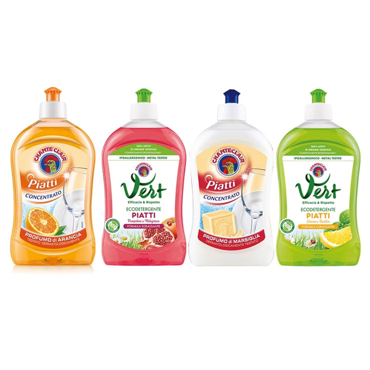 Nước rửa chén bát ChanteClair thành phần hữu cơ siêu sạch Italy 500ml