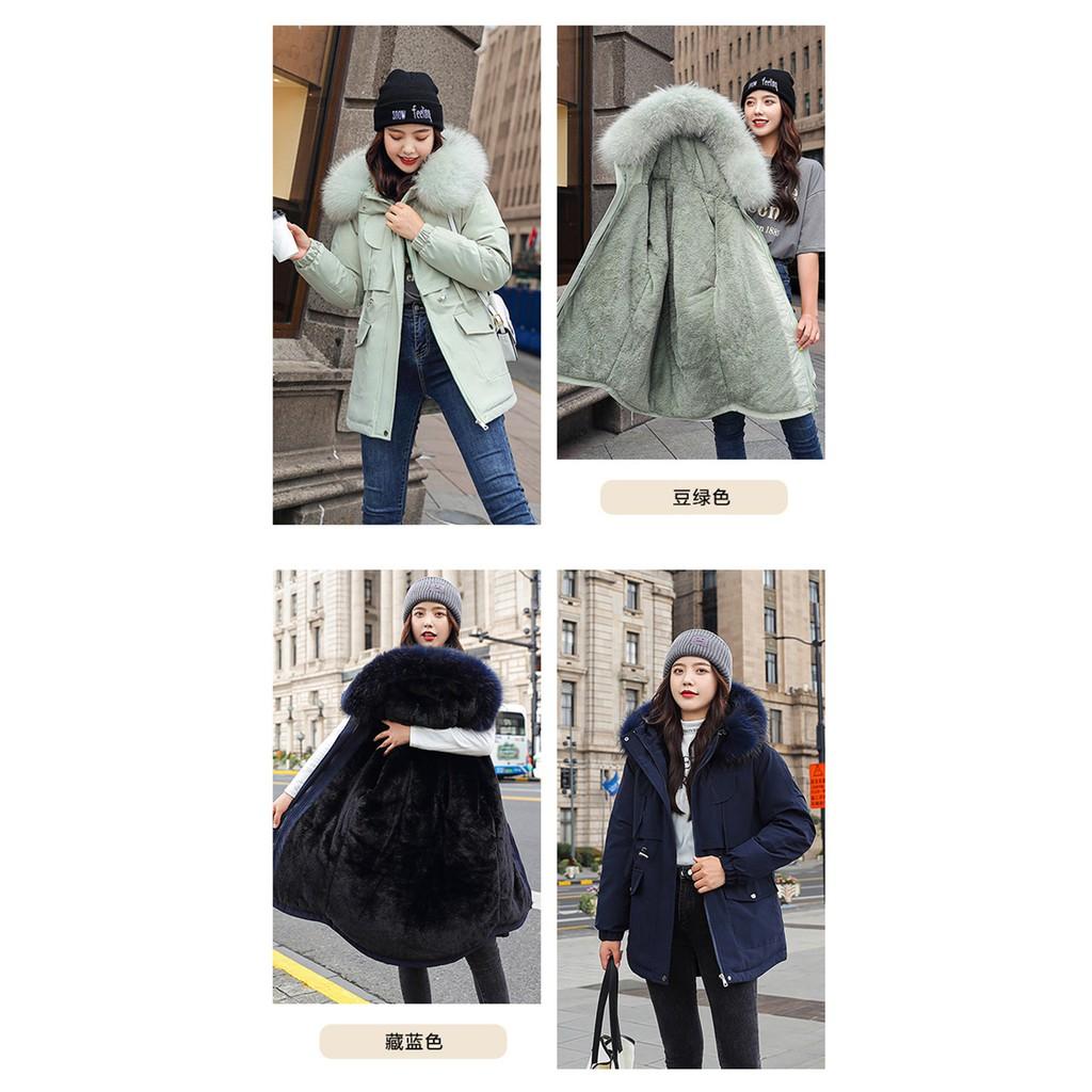 Áo phao lót lông cao cấp, Áo parka siêu đẹp cho nữ BB221 RumHana Fashion