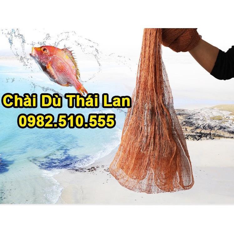 Siêu rẻ- Chài Dù Thái lan Bắt Cá Cao 2m5 Bung rộng 5m