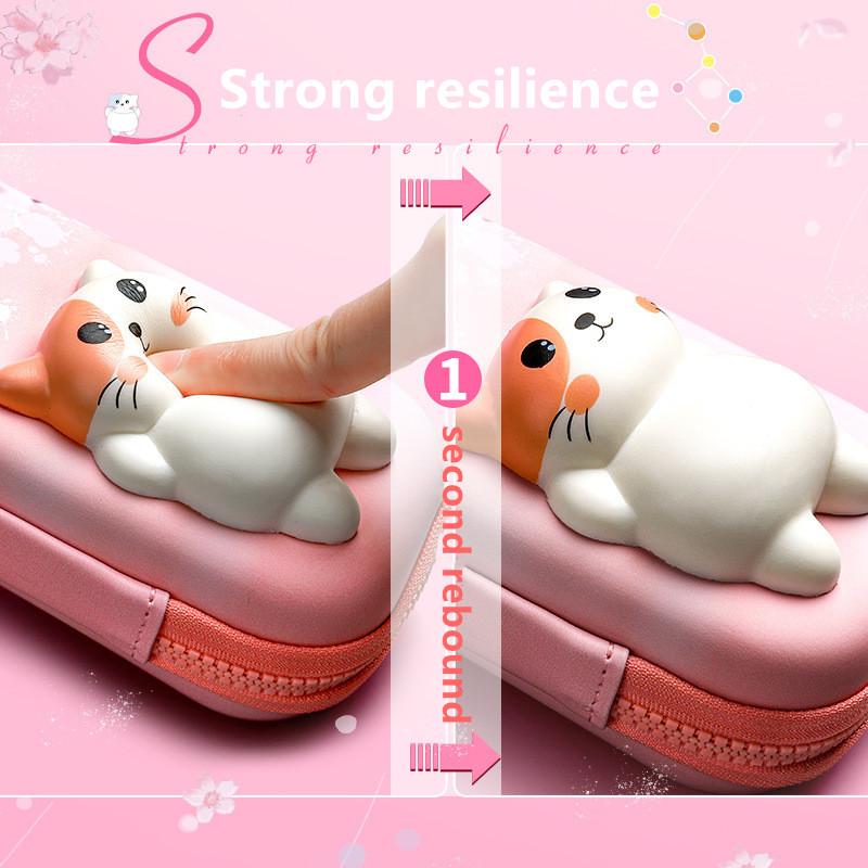 Kawaii Lớn Đựng Văn Phòng Phẩm Túi Trữ Túi Đựng Trang Điểm Dễ Thương Túi Đồ Dùng Học Tập Bé Gái Bé Trai Trẻ Em Quà Tặng Hình Thú Hoạt Hình