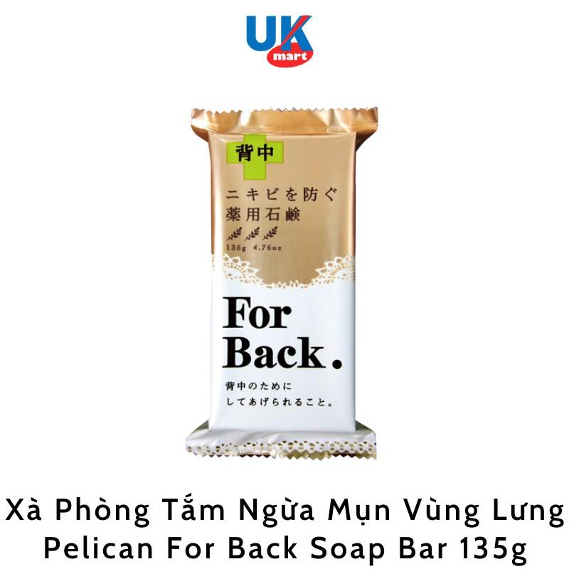 Xà Phòng Tắm Ngừa Mụn Vùng Lưng Pelican For Back Soap Bar 135g