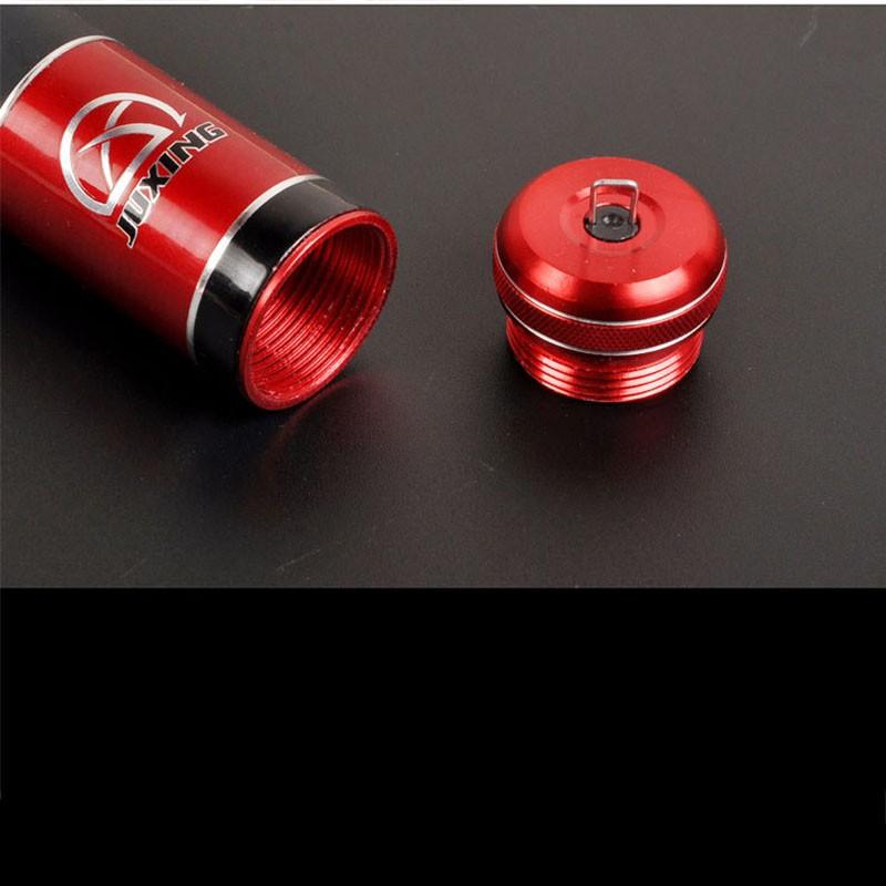 Cần câu cá - Cần câu đơn câu đài Ngọa Long 5H đỏ cao cấp có nhẫn chống trượt CĐ-2