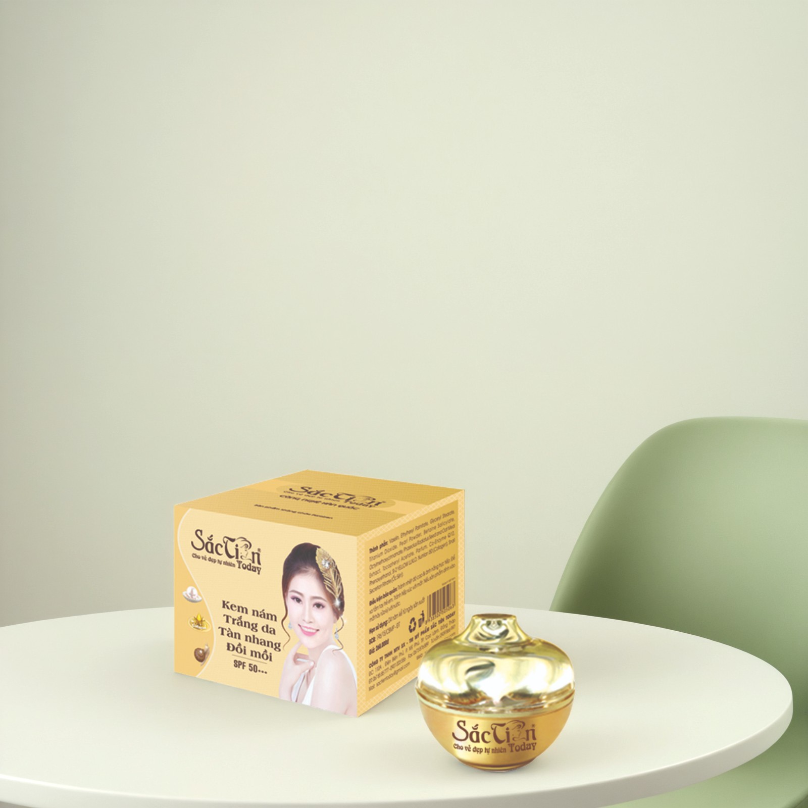 Kem Nám Trắng Da Tàng Nhang Đồi Mồi (15g, 25g) Sắc Tiên Today