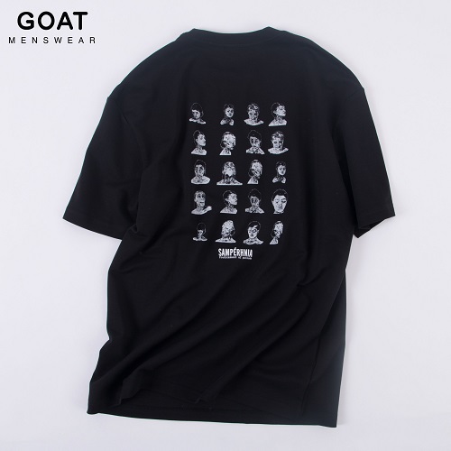Áo Thun Nam Tay Ngắn In Hình Trẻ Trung GOAT MENSWEAR