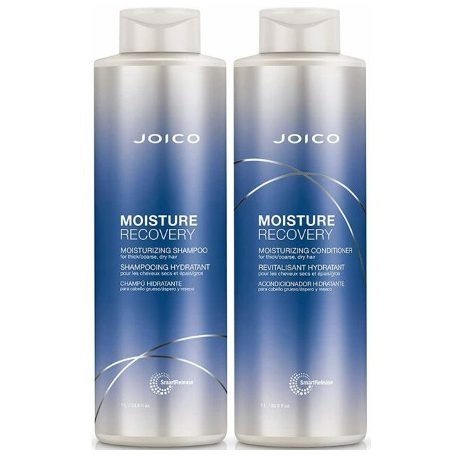 BỘ DẦU GỘI XẢ DƯỠNG ẨM JOICO MOISTURE RECOVERY FOR DRY HAIR CHO TÓC KHÔ 1000ML*2 (USA)