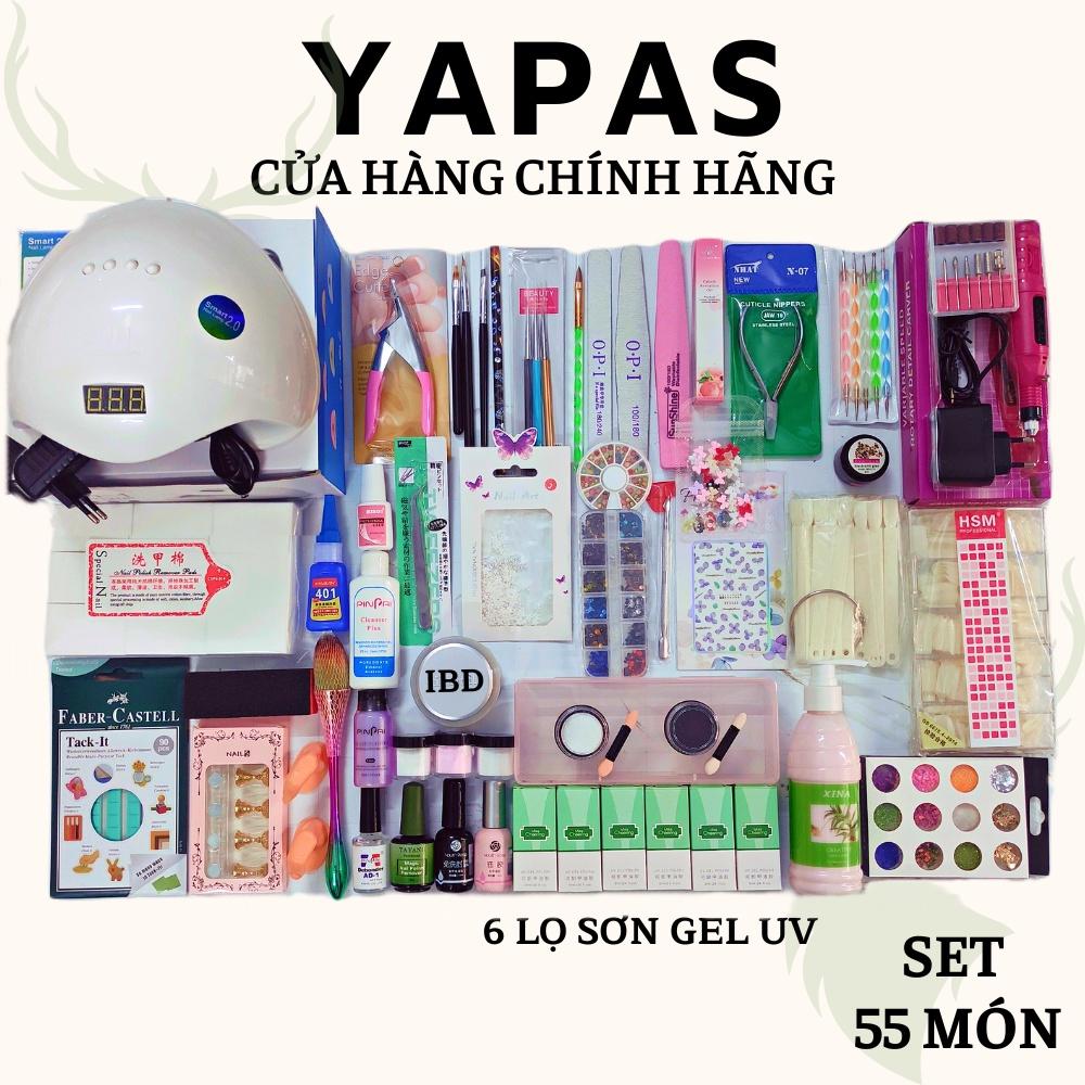 Combo set đồ nail mix phụ kiện bộ dụng cụ học làm móng cơ bản đến nâng cao tại nhà đầy đủ cho người mới học làm nail