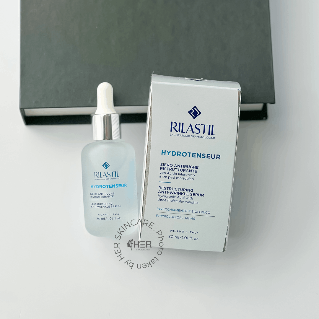 Serum cấp ẩm cho da lão hóa Rilastil Hydrotenseur Restructuring Anti-wrinkle Serum 30ml