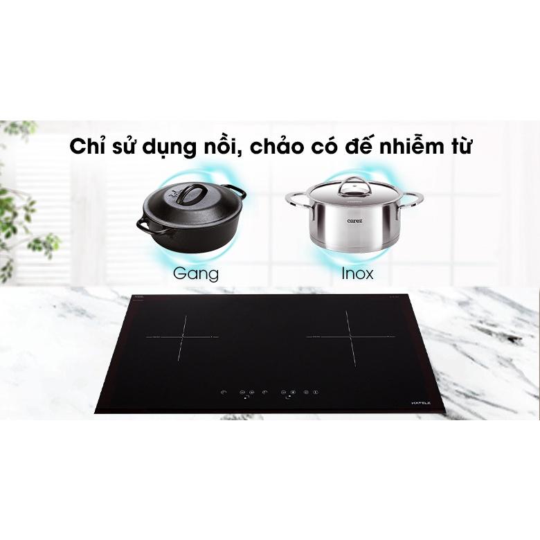 Bếp từ 2 vùng nấu Hafele HC-IS772EA/Hàng Chính Hãng (535.02.222)