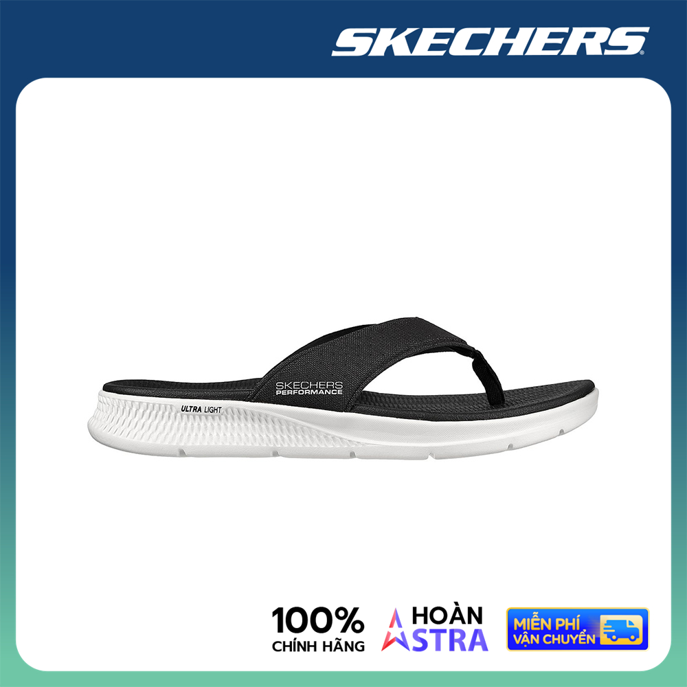Skechers Nam Dép Xỏ ngón Go Consistent Sandal - 229036-BLK