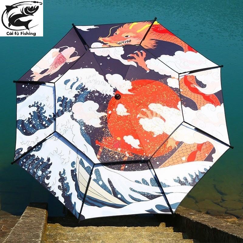 Ô Câu Cá 2 Tầng - Cá Chép Hóa Rồng - Cao Cấp