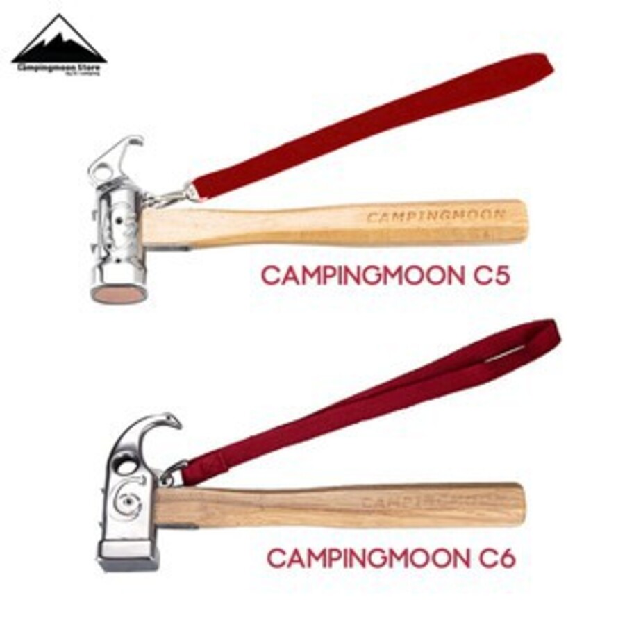 Đồ cắm trại Búa đóng cọc lều Campingmoon thép đúc không gỉ nhỏ gọn tiện lợi du lịch dã ngoại A253