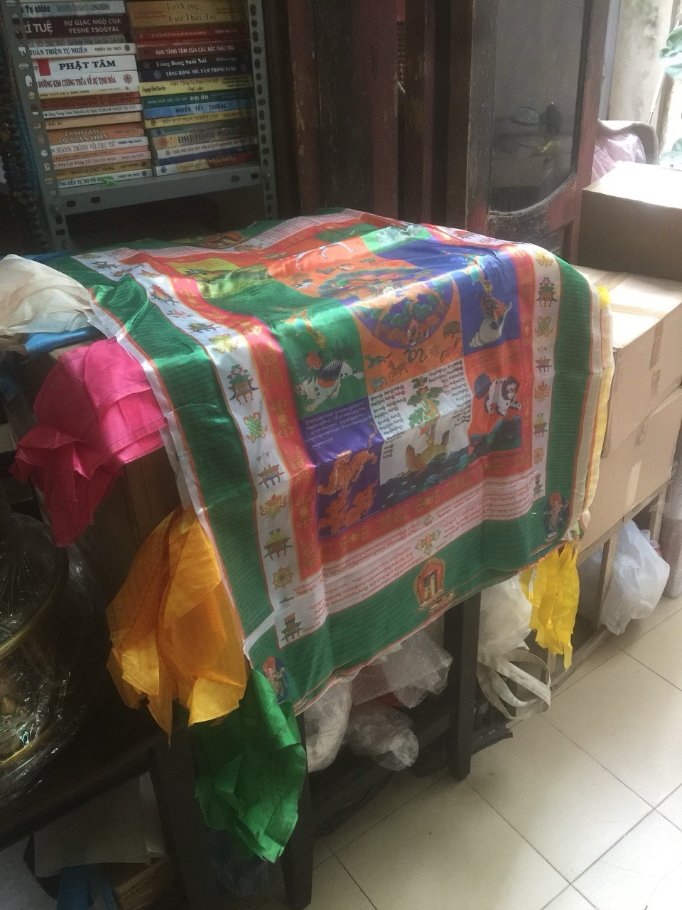 Cờ Trường Thọ cỡ lớn 1 mét