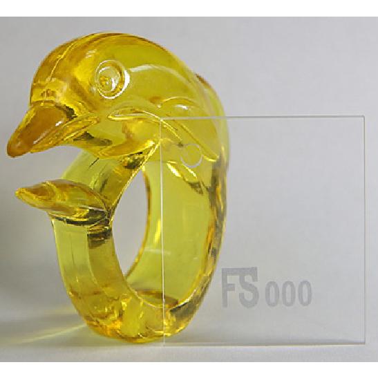 Kệ mica treo tường trưng bày tạp chí, sách, tranh, ảnh, nhiều màu sắc, nhiều kích thước - Vàng xuyên sáng