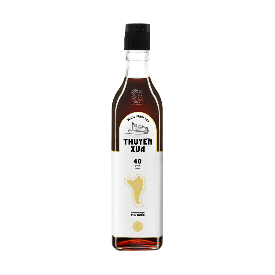 Nước Mắm Thuyền Xưa 40 Độ Đạm 500ml
