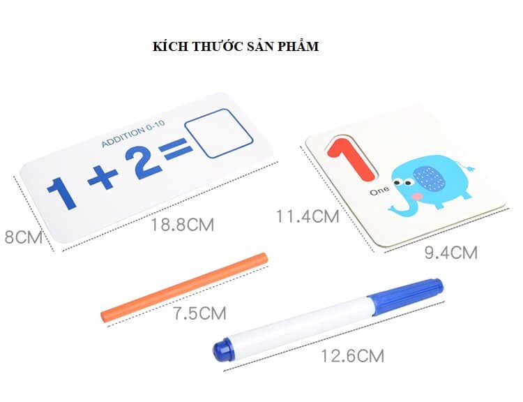 Bộ đồ chơi học toán thông minh cho bé