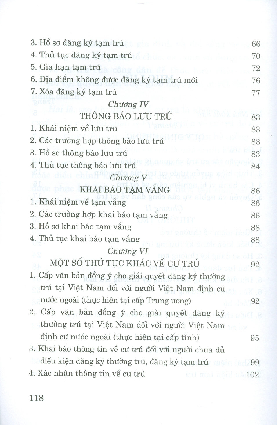 Cẩm Nang Pháp Luật Về Cư Trú