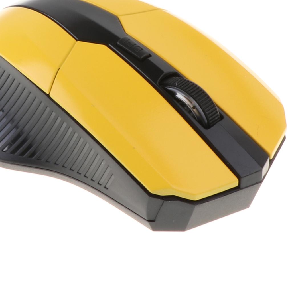 Ergonomic Wireless Mobile Optical Mice with USB Receiver 1600 DPI Optical Mouse