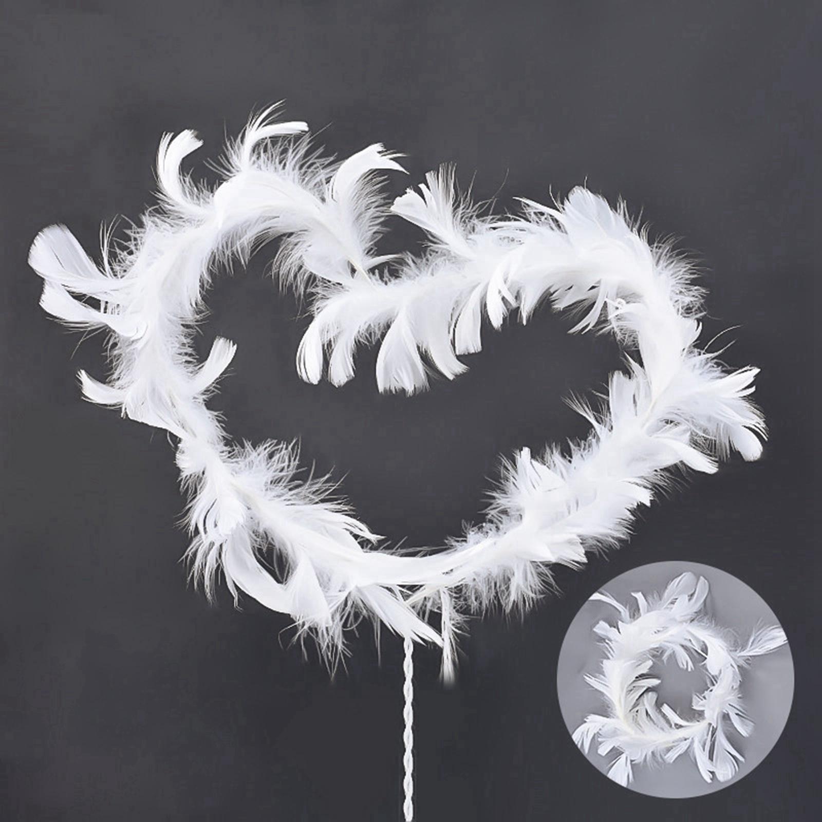 2PCS Feather Cake Toppers Cupcake Toppers Cake Decoration for Party Birthday Christmas New Year