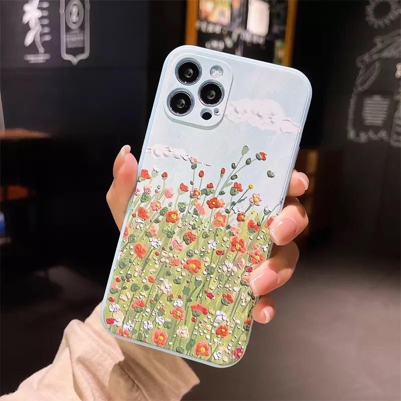 Ốp lưng dành cho Galaxy A51, A32 , A52, A72 in hình thiên nhiên có màn bảo vệ camera